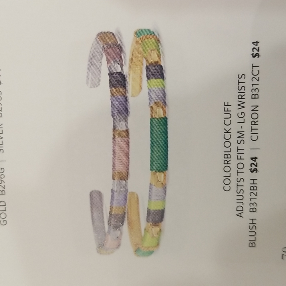 Colorblock cuff - citron - Picture 3 of 4